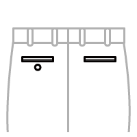 ピスポケット　左ボタン