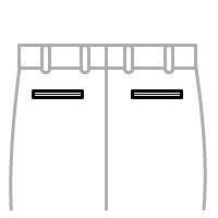 ピスポケット　ボタンフタ無し