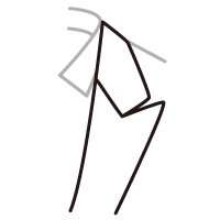 ピークドラペル 9cm