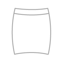 レディーススカート　ベルトループ無し